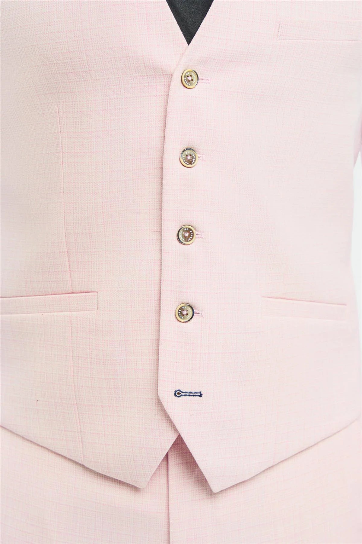 Tropez - Men's Pink Waistcoat