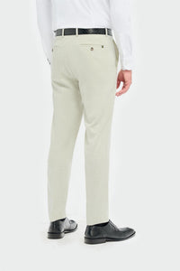 Tropez - Men's Sage Green Formal Trousers