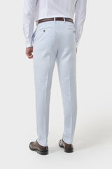 Tropez - Men's Sky Blue Formal Trousers