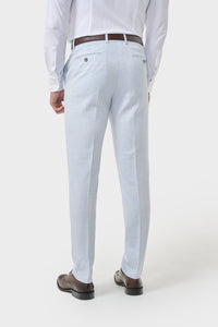 Tropez - Men's Sky Blue Formal Trousers