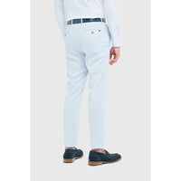 Tropez - Men's Sky Blue Formal Trousers