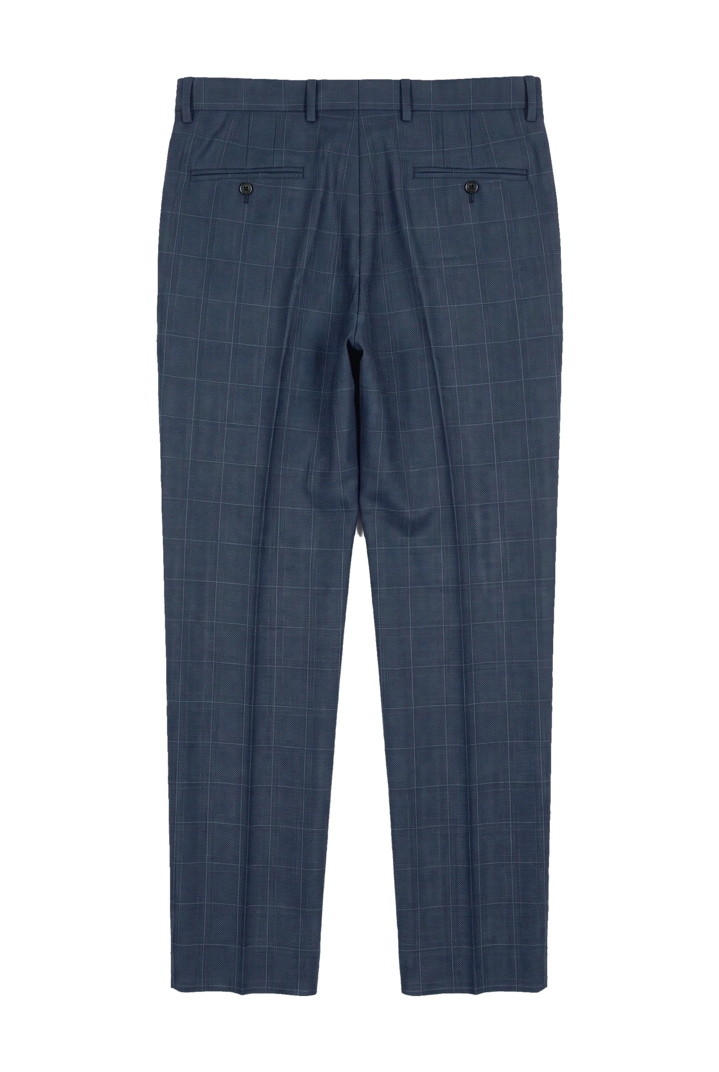Viceroy - Men's Blue Check Trousers