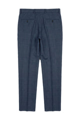 Viceroy - Men's Blue Check Trousers