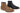 Mens Zip-Up Peaky Blinders Brogue Boots