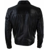 Genuine Real Leather Black Biker Mens Jacket Retro Vintage Tailored Fit UK