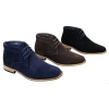 Mens PU Suede Ankle Boots