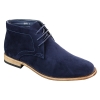 Mens PU Suede Ankle Boots