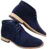 Mens PU Suede Ankle Boots