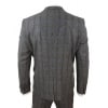 Grey Check 3 Piece Tweed Suit