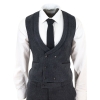 Dark Grey Tweed 3 Piece Suit