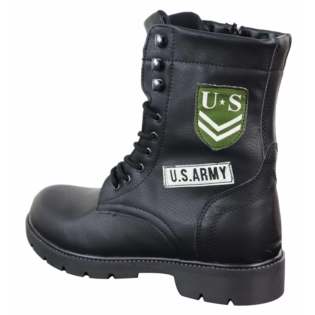 Mens U.S. Army Style Ankle Boots: Buy Online - Happy Gentleman