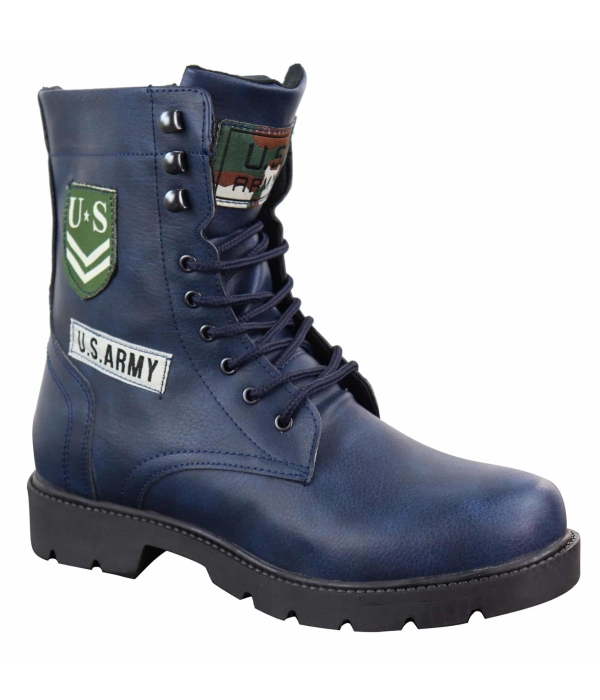 Mens U.S. Army Style Ankle Boots