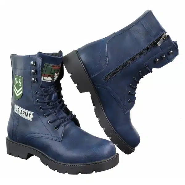 Mens U.S. Army Style Ankle Boots