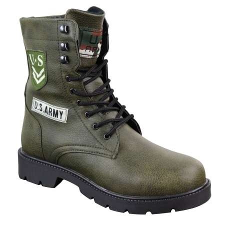 Mens U.S. Army Style Ankle Boots | Happy Gentleman