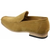 Patron 5588 Mens Smart Casual Slip On Square Suede Shoes Italian