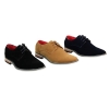 Fiorello 601 Mens Suede Smart Casual Oxford Shoes Laced Brown Black Blue