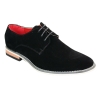 Fiorello 601 Mens Suede Smart Casual Oxford Shoes Laced Brown Black Blue