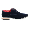Fiorello 601 Mens Suede Smart Casual Oxford Shoes Laced Brown Black Blue