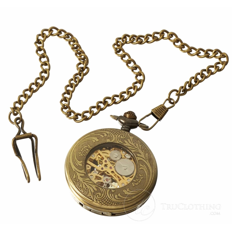 Vintage Peaky Blinders Mechanical Pocket Watch-Gold: Buy Online - Happy ...