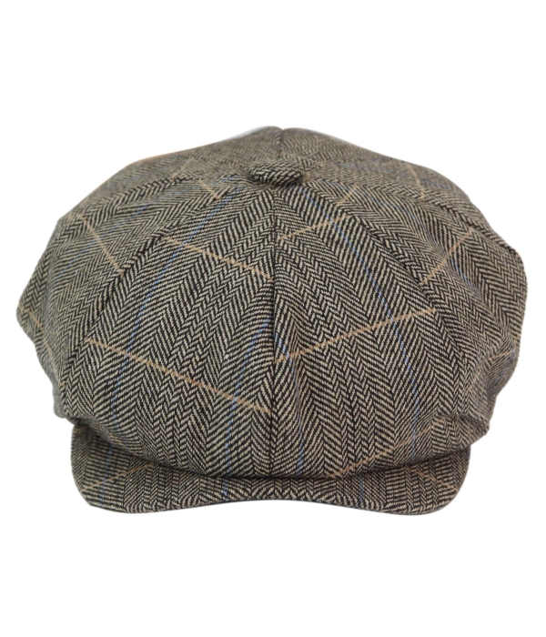 Mens 8 Panel Peaky Blinders Cap -  Cavani Albert