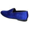 Elong DD0083 - Mens Velvet Slip On Paisley Driving Shoes Loafers Smart Casual Wine Navy Black