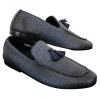 Elong DD0085 - Mens Snake Crocodile Leather PU Loafers Driving Shoes Slip On Tassel Comfort Vintage