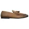 Elong DD0085 - Mens Snake Crocodile Leather PU Loafers Driving Shoes Slip On Tassel Comfort Vintage