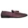 Elong DD0085 - Mens Snake Crocodile Leather PU Loafers Driving Shoes Slip On Tassel Comfort Vintage