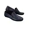 Mens Real Leather Designer Slip On Loafers Smart Casual Shoes Vintage Retro