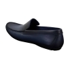Mens Real Leather Designer Slip On Loafers Smart Casual Shoes Vintage Retro