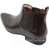 Mens Black Brown Leather Ankle Boots Italian Smart Chesea Dealer Laced