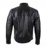 Black Real Leather Mens Biker Jacket