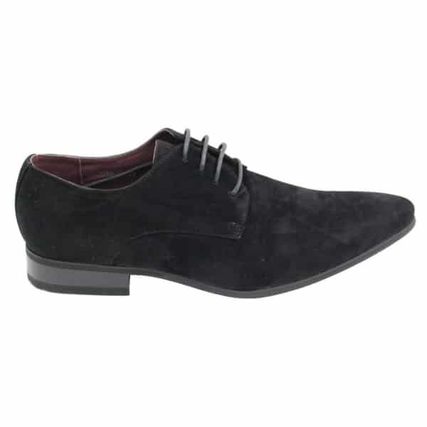 Mens Laced Smart Casual Suede Shoes Red Green Black Grey Italian: Buy  Online - Happy Gentleman United States