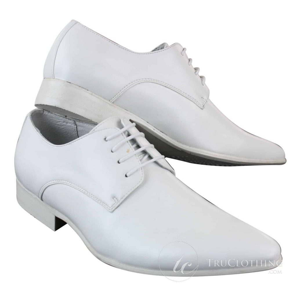 Galax GH2019 - Mens Smart Casual Formal Laced Pointed Leather Shoes ...