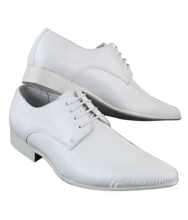 Galax GH2019 - Mens Smart Casual Formal Laced Pointed Leather Shoes Wedding Prom Office Classic