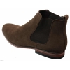 Mens Italian Suede Slip On Ankle Boots Smart Casual Desert Chelsea Dealer