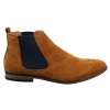 Mens Italian Suede Slip On Ankle Boots Smart Casual Desert Chelsea Dealer