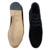 Mens Casual Suede Look Desert Ankle Boots Brown Black Navy Blue Leather Lined