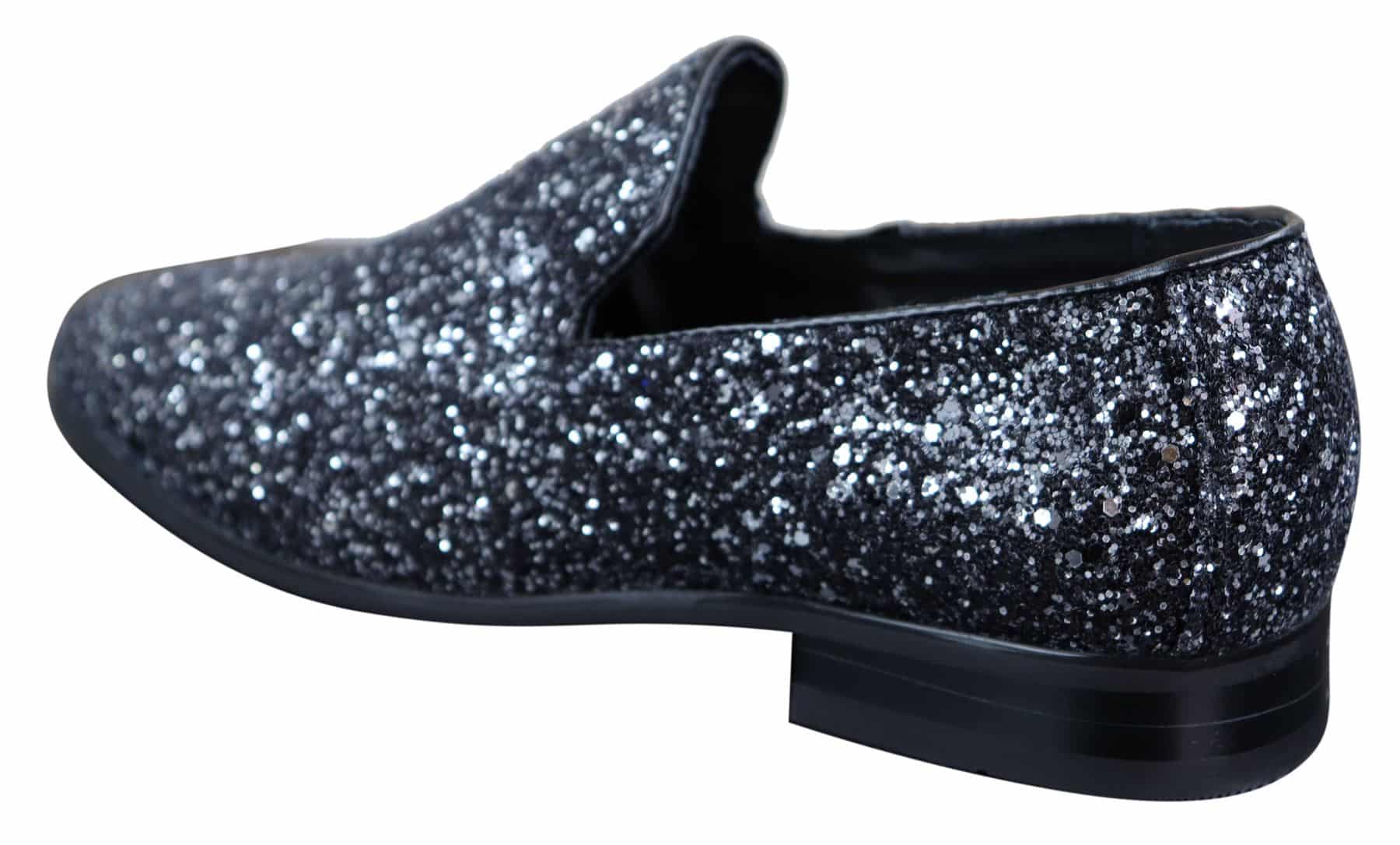 Mens Shiny Glitter Party Shoes | Happy Gentleman