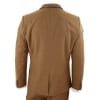 Harry Brown - Mens Tan Brown Wool 3 Piece Suit