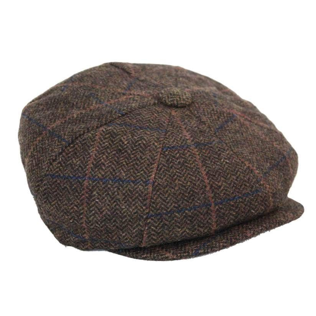 Mens Vintage Tweed Peaky Blinders Hat: Buy Online - Happy Gentleman