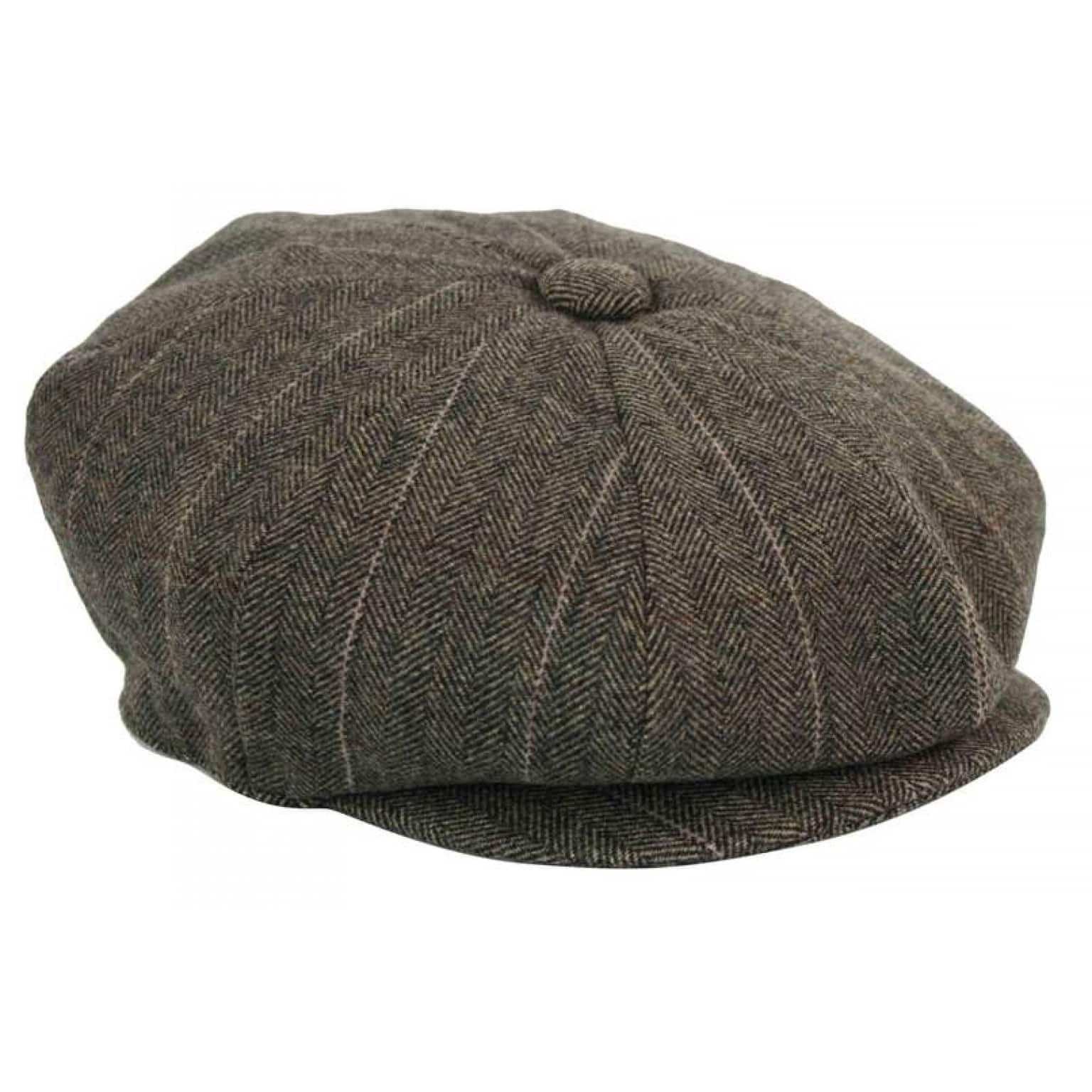 Mens Tweed Check Peaky Blinders Cap: Buy Online - Happy Gentleman