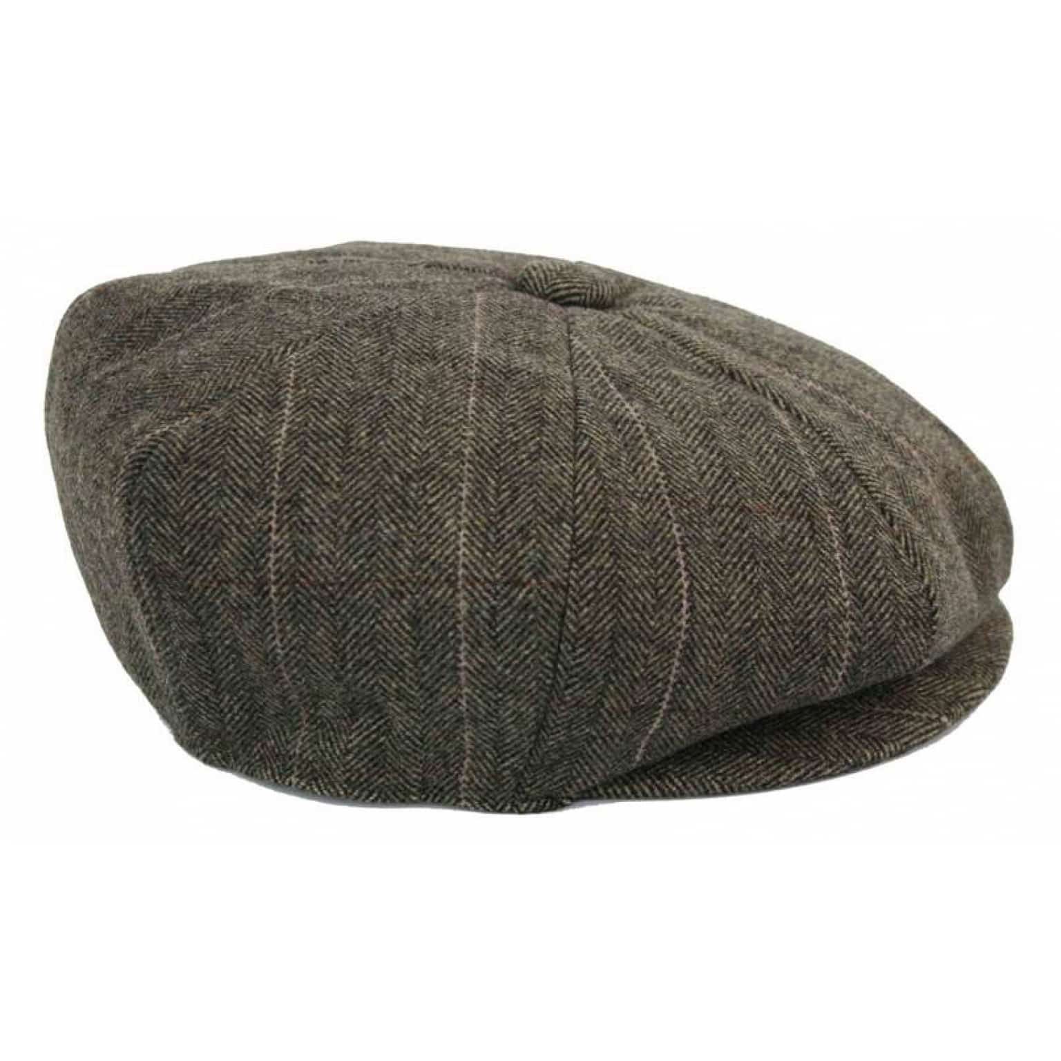 Mens Tweed Check Peaky Blinders Cap: Buy Online - Happy Gentleman