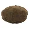 Men's Tweed 8 Panel Newsboy Hat