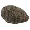 Men's Tweed 8 Panel Newsboy Hat