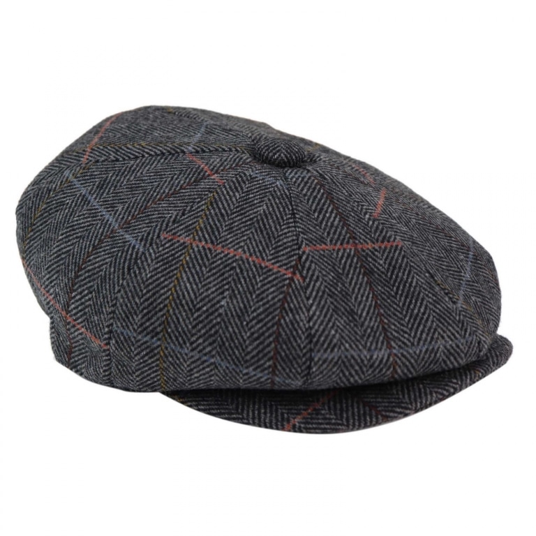 Mens 8-Panel Newsboy Cap: Buy Online - Happy Gentleman