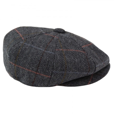 Mens 8-Panel Newsboy Cap: Buy Online - Happy Gentleman