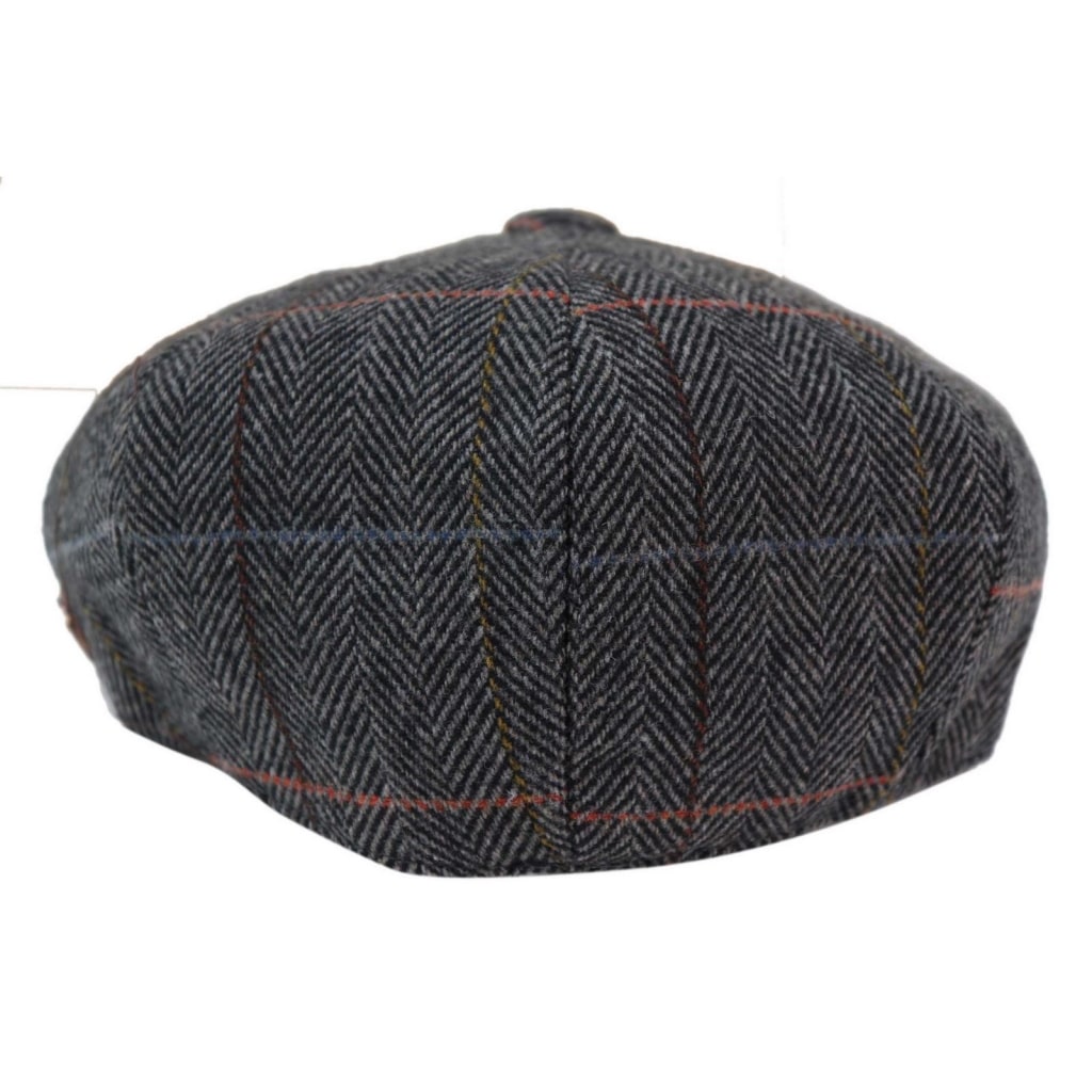 Mens 8-Panel Newsboy Cap: Buy Online - Happy Gentleman