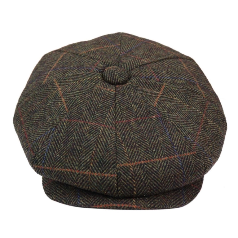 Mens 8-Panel Newsboy Cap: Buy Online - Happy Gentleman