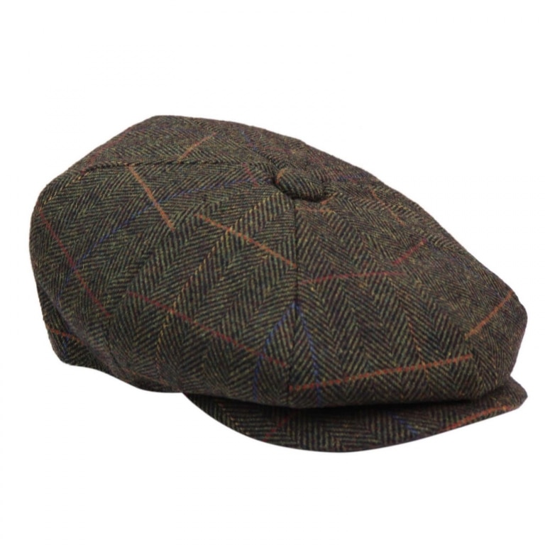 Mens 8-Panel Newsboy Cap: Buy Online - Happy Gentleman